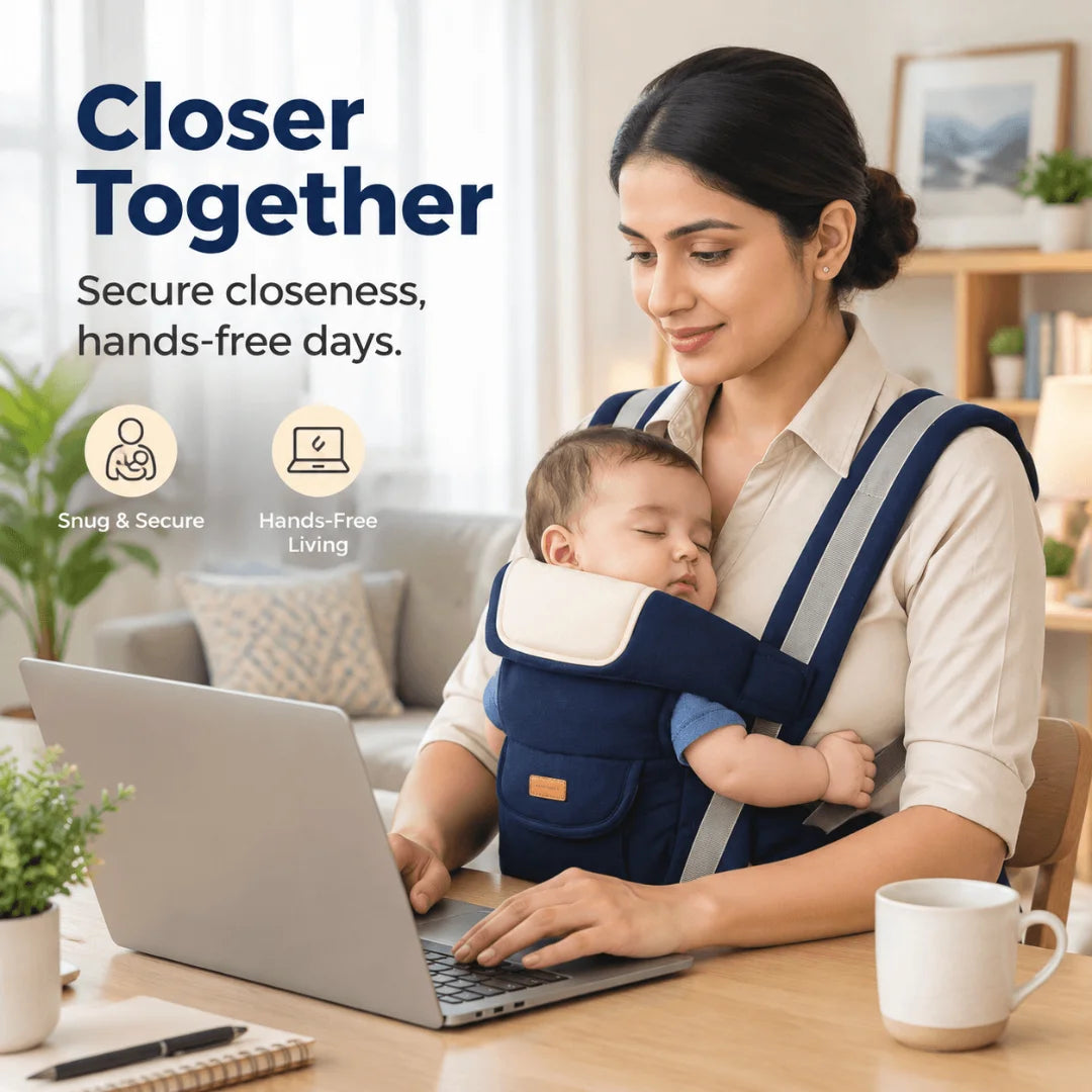 Baby Carrier 4-in-1 Ergonomic Baby Carrier Bag
