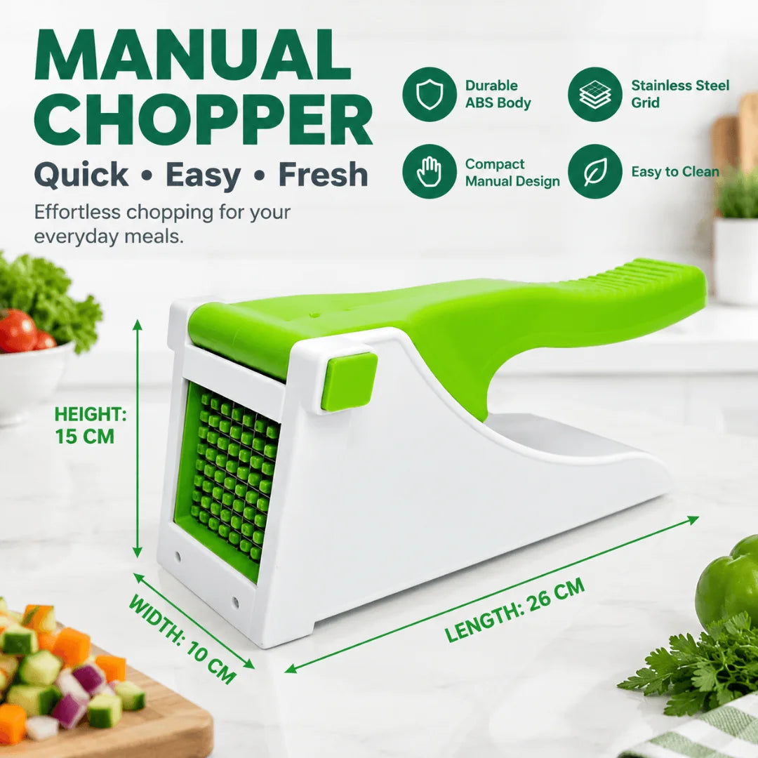 Vegetable Cutter | French Fries Cutter | 8-in-1 Vegetable Chopper