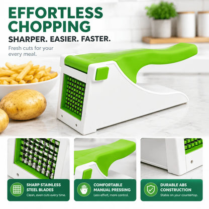Vegetable Cutter | French Fries Cutter | 8-in-1 Vegetable Chopper