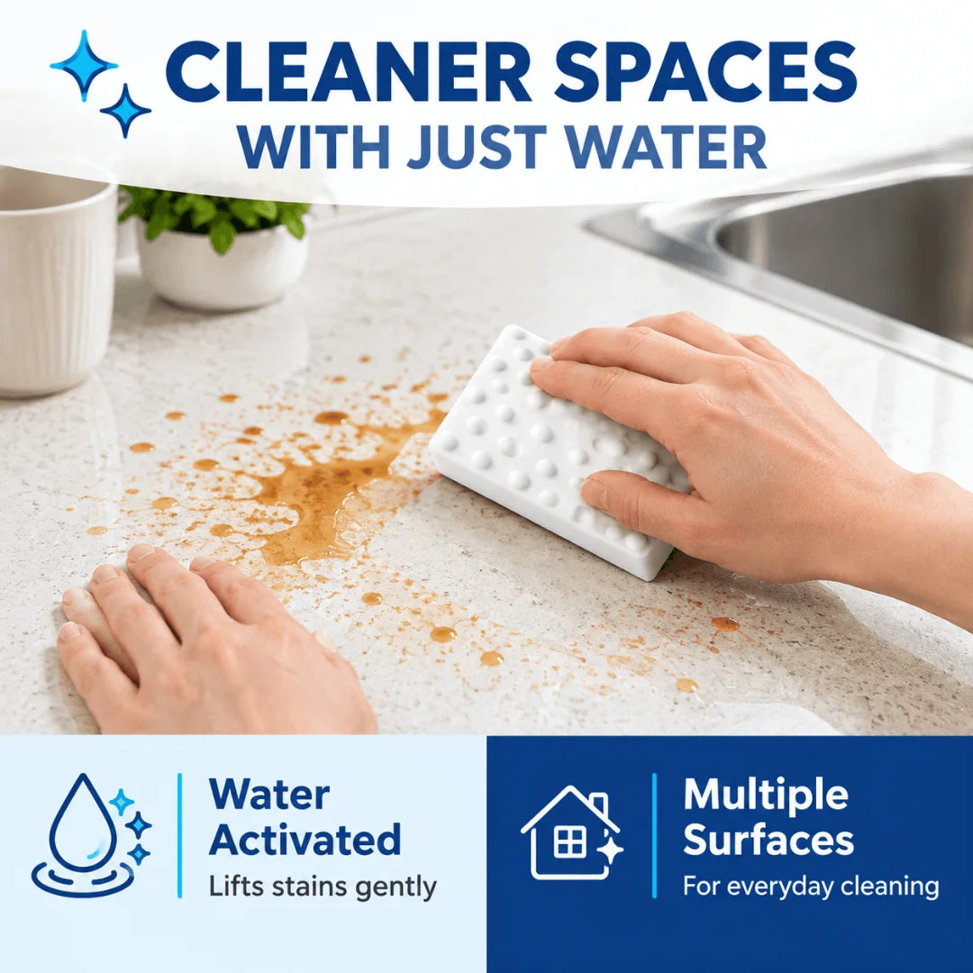 Magic Eraser Sponge Multipurpose Cleaner (Pack of 4)