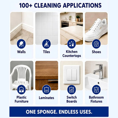 Magic Eraser Sponge Multipurpose Cleaner (Pack of 4)