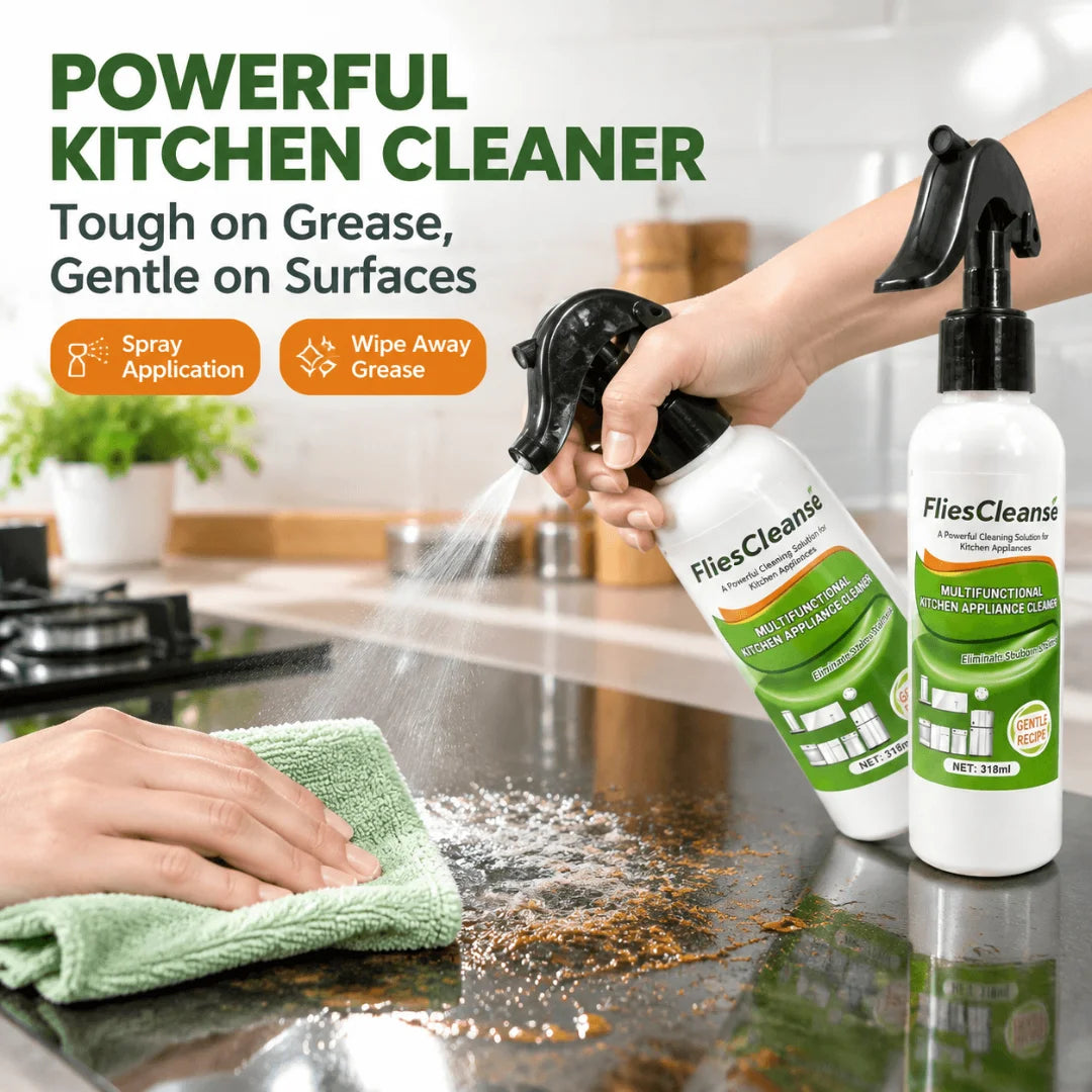 Kitchen Cleaner Spray & Heavy Duty Grease Remover (Pack of 2)