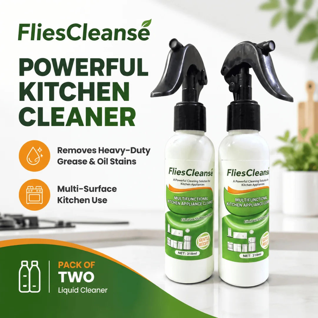 Kitchen Cleaner Spray & Heavy Duty Grease Remover (Pack of 2)