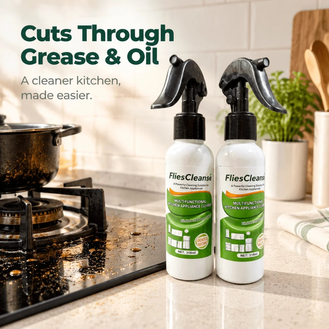 Kitchen Cleaner Spray & Heavy Duty Grease Remover (Pack of 2)