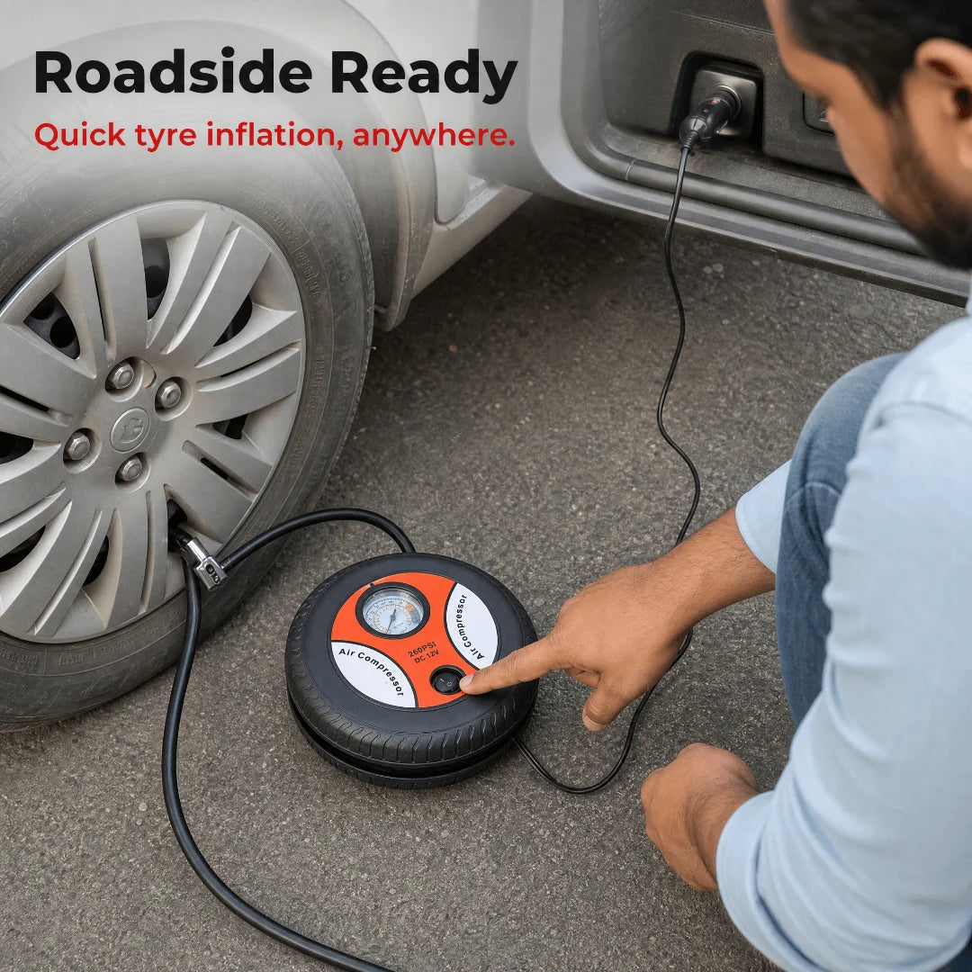 Air Compressor for Car | Portable Mini Air Compressor