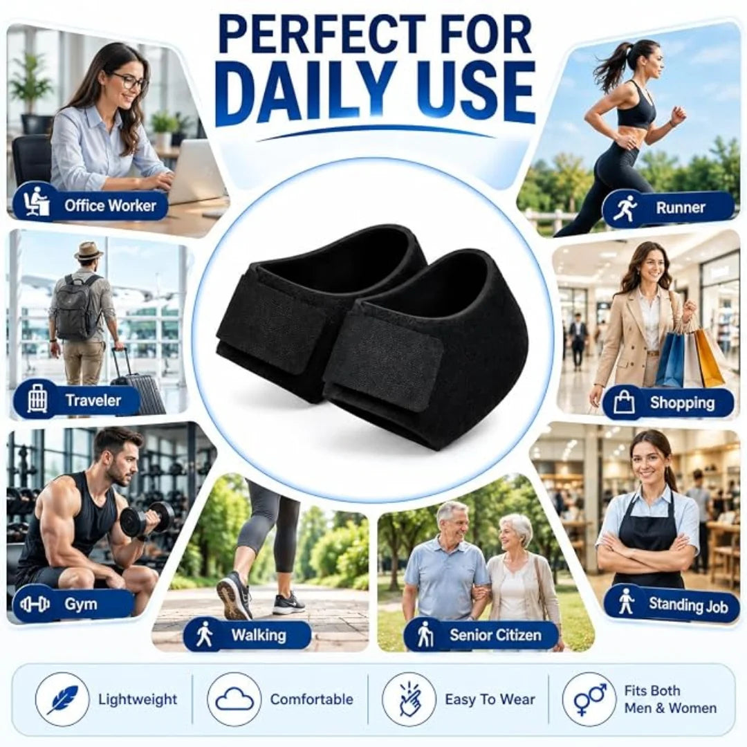 Heel Protector and Heel Pad - Adjustable Velcro