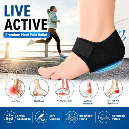 Heel Protector and Heel Pad - Adjustable Velcro