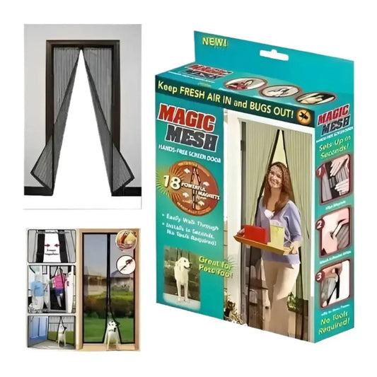 Polyester Magnetic Mosquito Net Curtain for Door