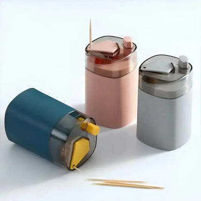 Toothpick Dispenser Pop-Up Automatic Dispenser