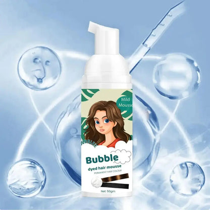 Bubble Dyed Hair Mousse 100g (Pack of 2)