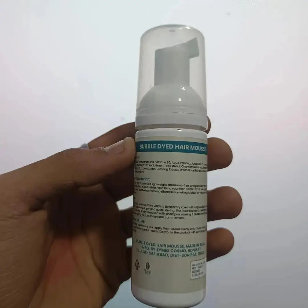 Bubble Dyed Hair Mousse 100g (Pack of 2)