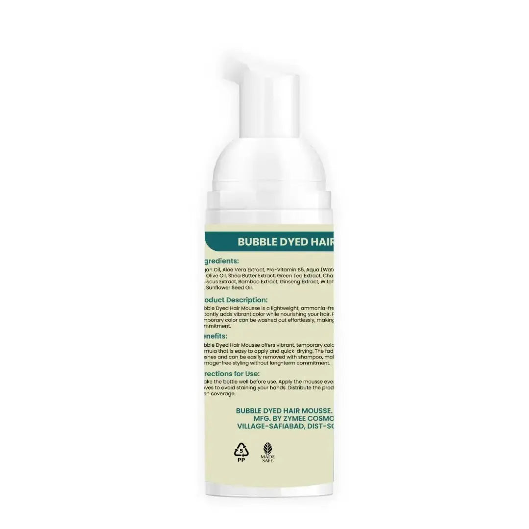 Bubble Dyed Hair Mousse 100g (Pack of 2)