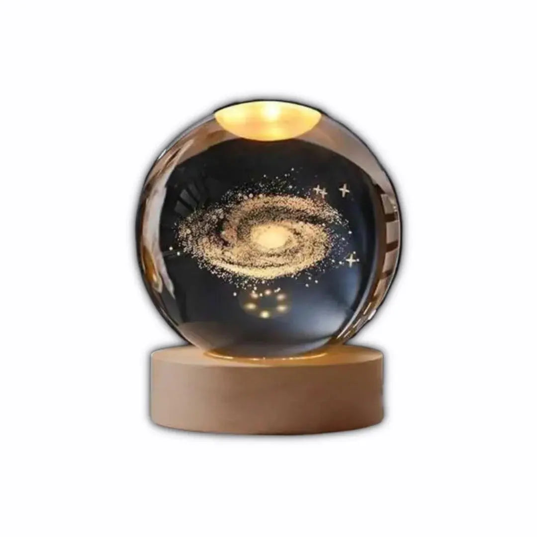 3D Crystal Ball Lamp (Random Design)