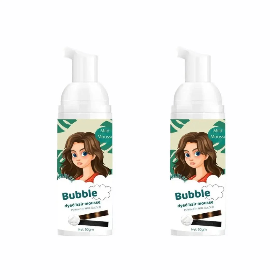 Bubble Dyed Hair Mousse 100g (Pack of 2)