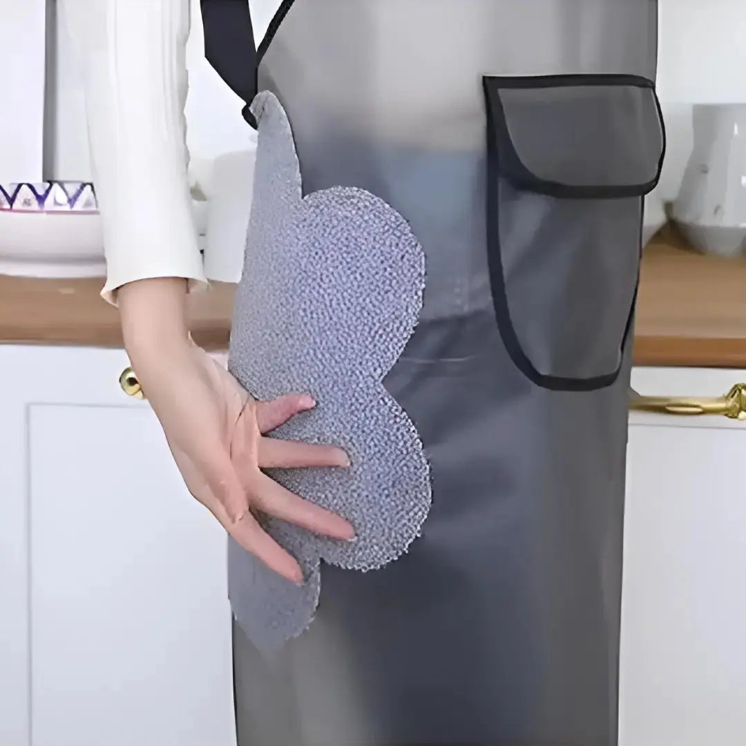 Adjustable Oil-Water Proof Transparent Cooking Apron