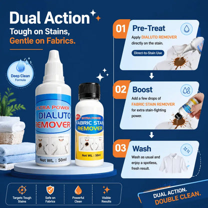All in One Fabric Stain Remover 100ml (Pack of 1 Bottle 50ml Each)