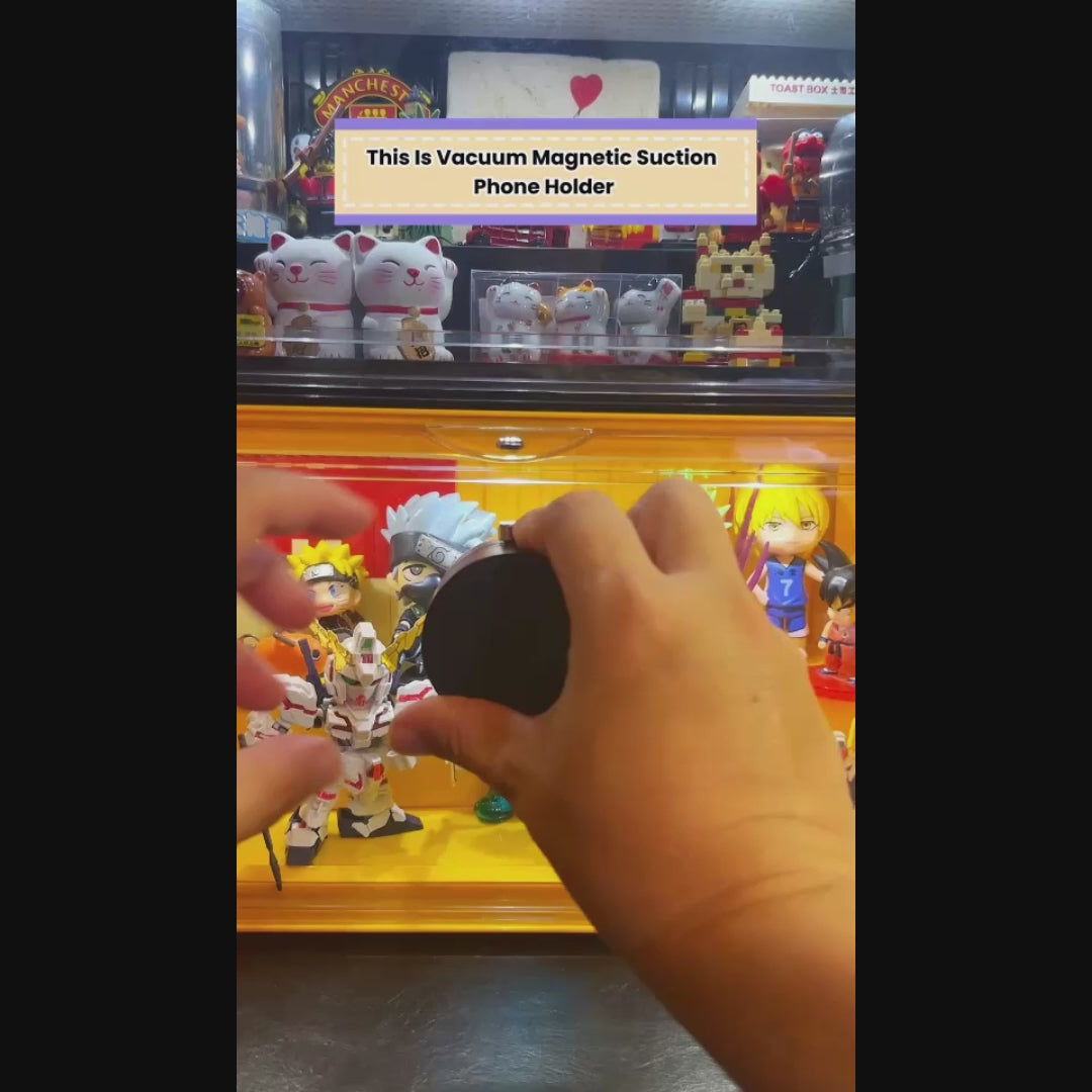 Mobile Holder - Vacuum Magnetic Suction Phone Holder
