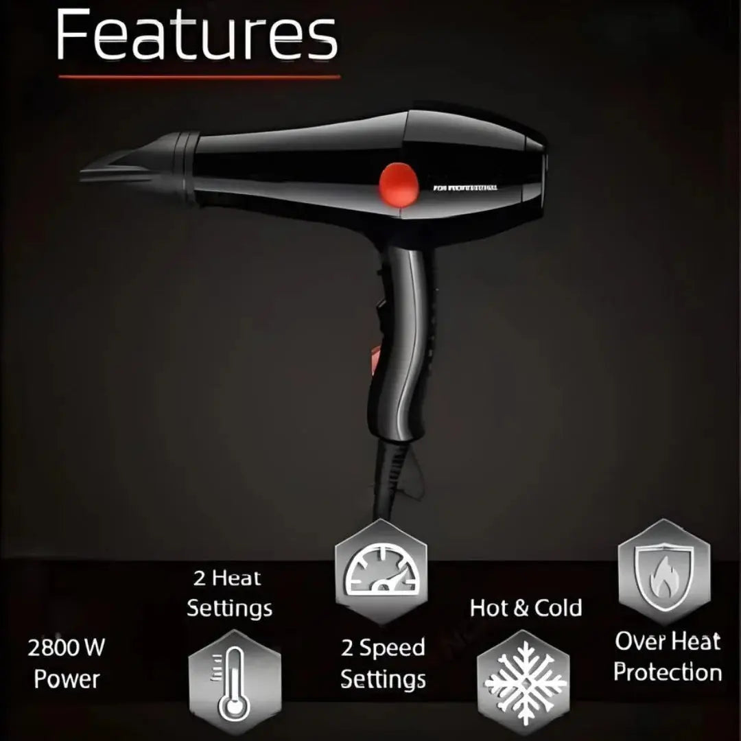 Hot and Cold Hair Dryer With Temperature Setting Roposo Clout