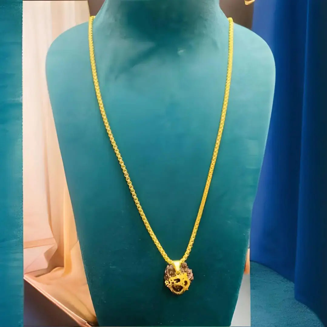 Rudraksha Pendant with Chain