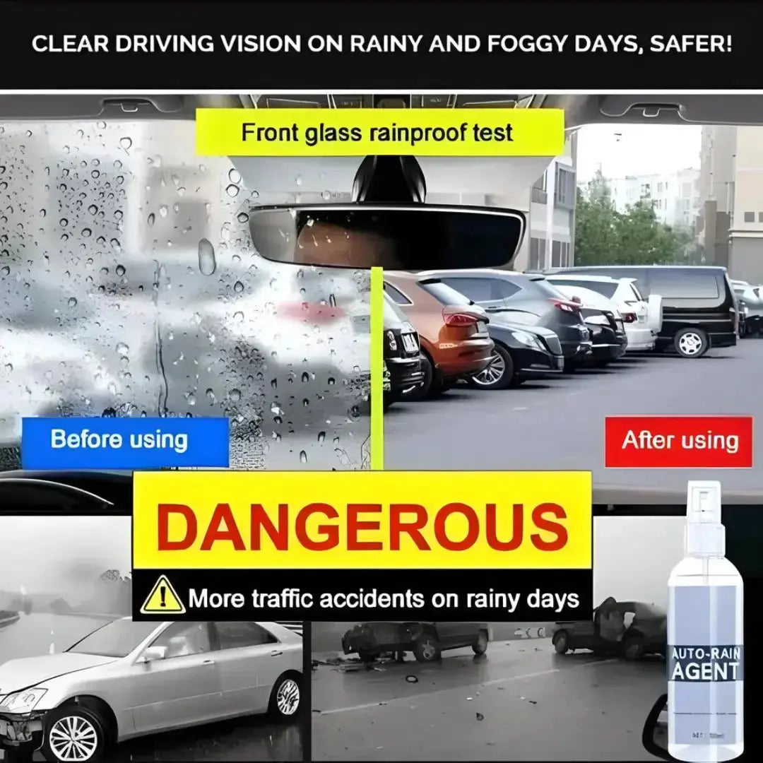 Car Glass Anti-fog Spray Rainproof Agent