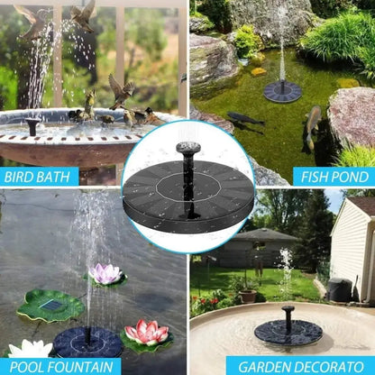 Solar Fountain for Garden