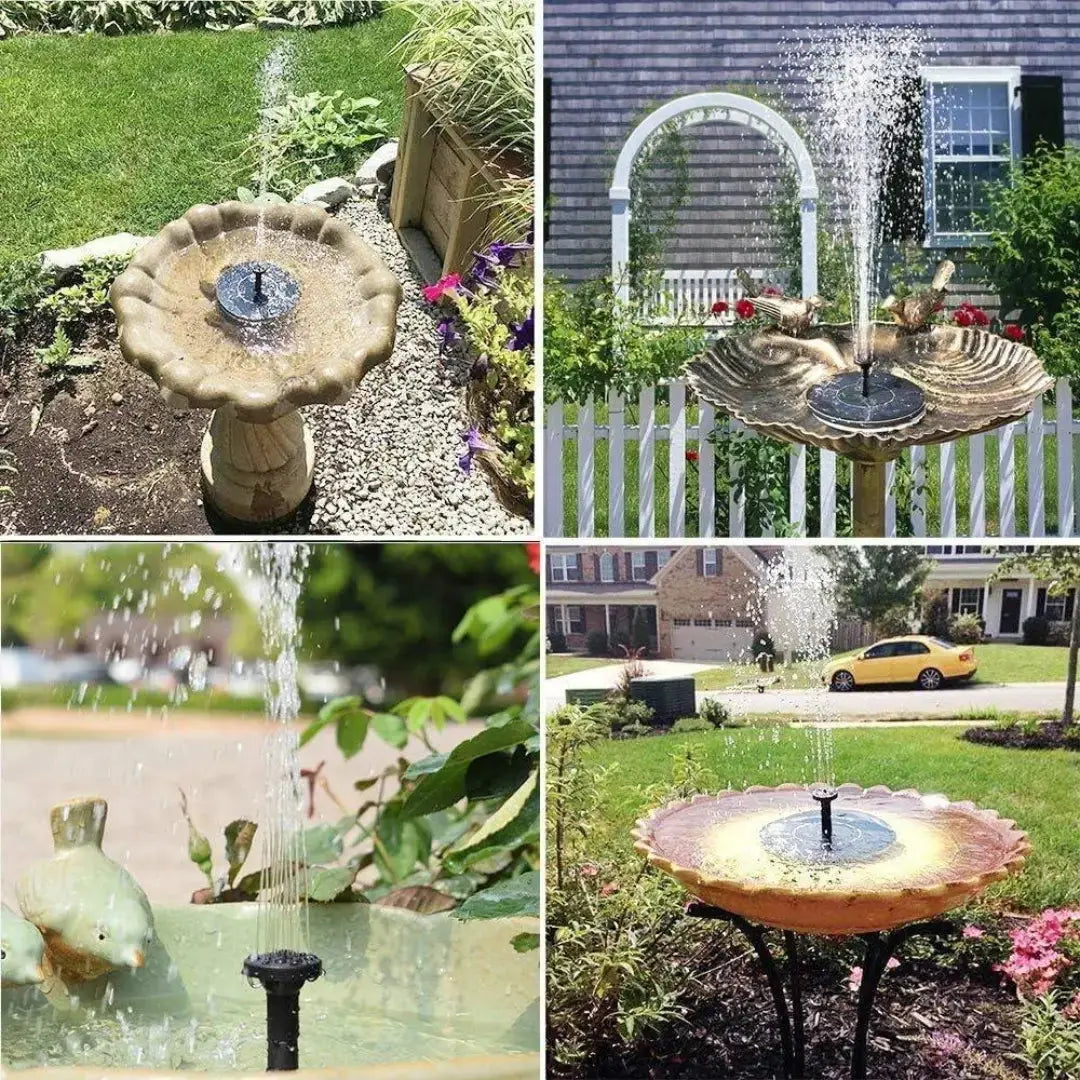 Solar Fountain for Garden