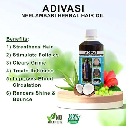 Adivasi Neelambari Herbal Hair Oil