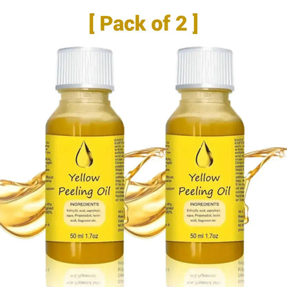 Yellow Peeling Oil for Dark Skin