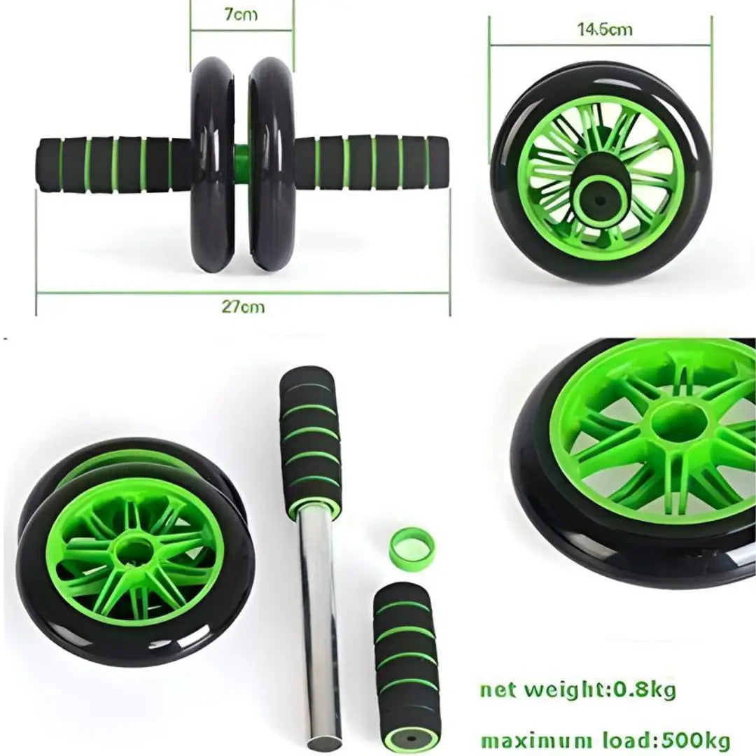 Abs Roller Wheel with Knee Mat Roposo Clout