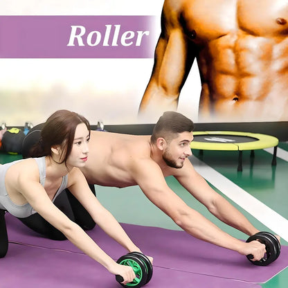 Abs Roller Wheel with Knee Mat Roposo Clout