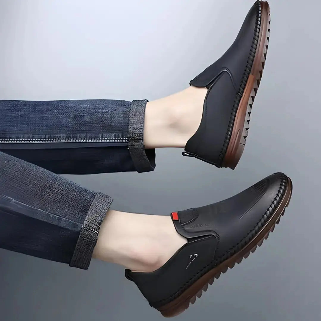 Casual Leather Shoes for Men - Black Casual Shoes