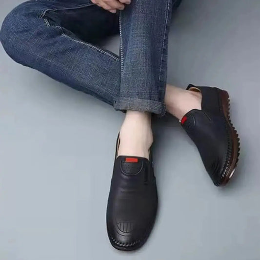 Casual Leather Shoes for Men - Black Casual Shoes