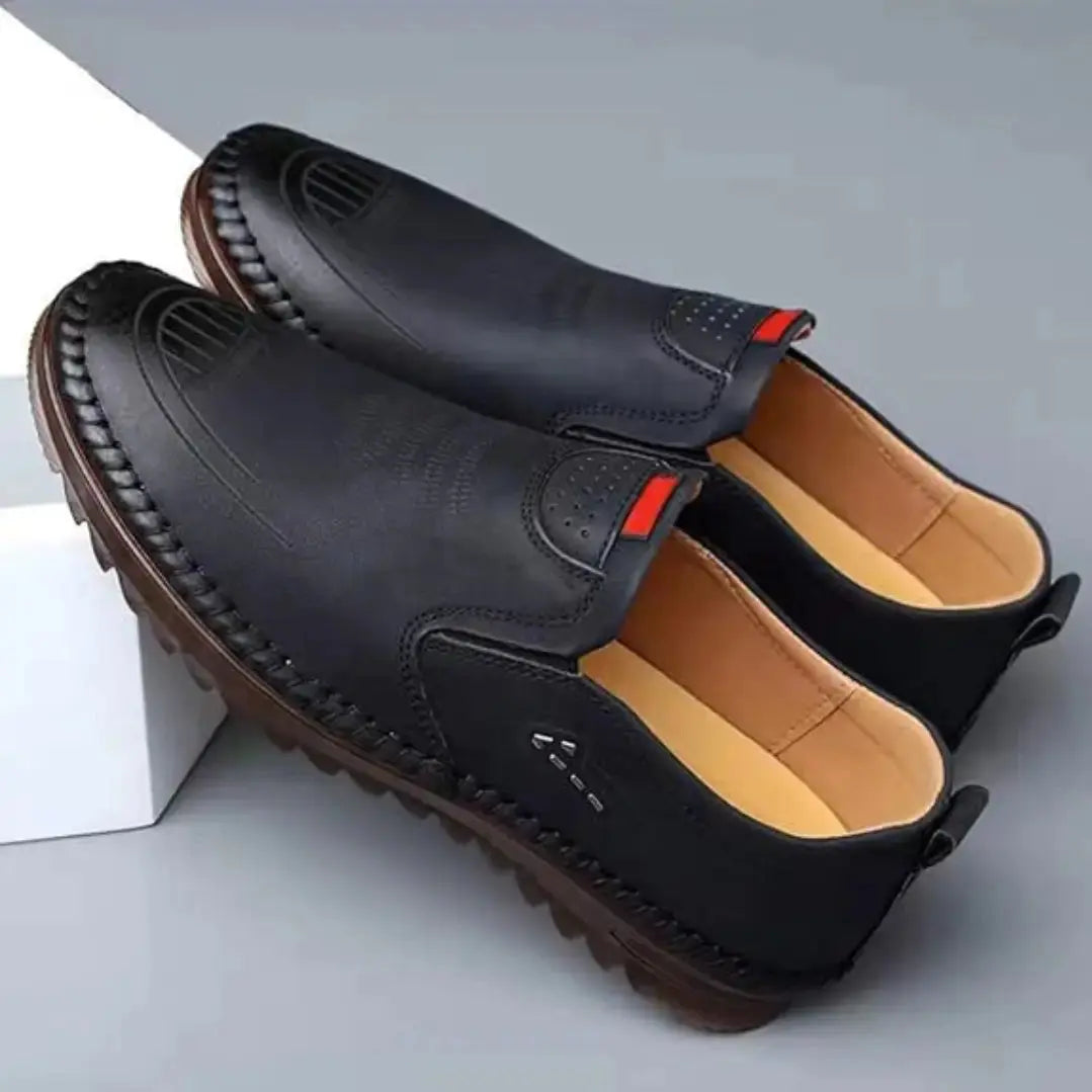 Casual Leather Shoes for Men - Black Casual Shoes