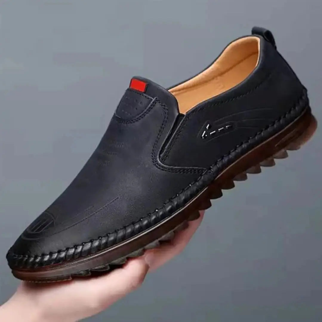 Casual Leather Shoes for Men - Black Casual Shoes