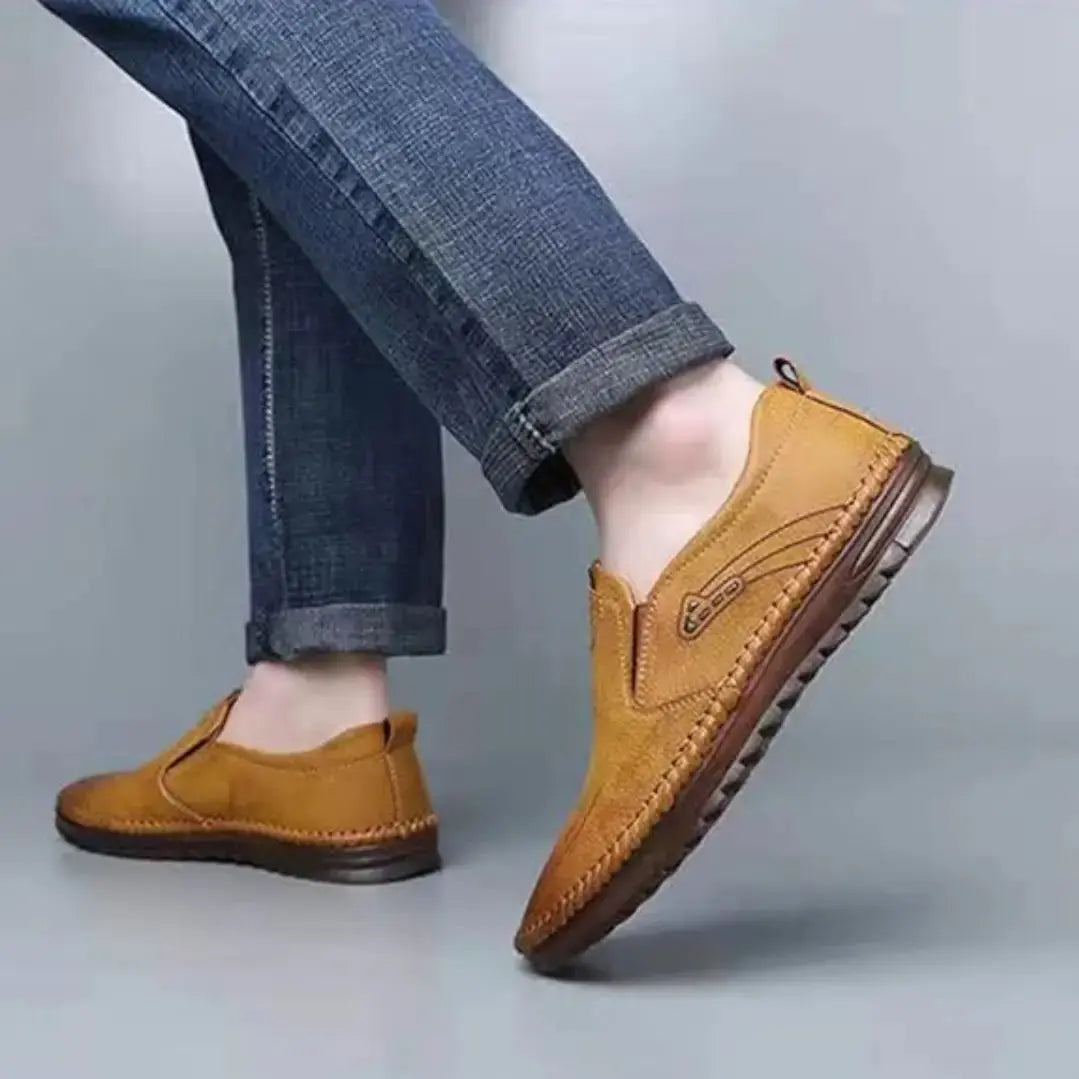 Casual Leather Shoes for Men - Brown Casual Shoes