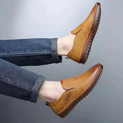 Casual Leather Shoes for Men - Brown Casual Shoes