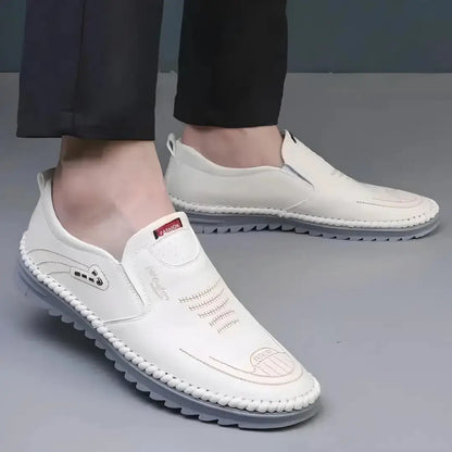 Casual Leather Shoes for Men - White Casual Shoes