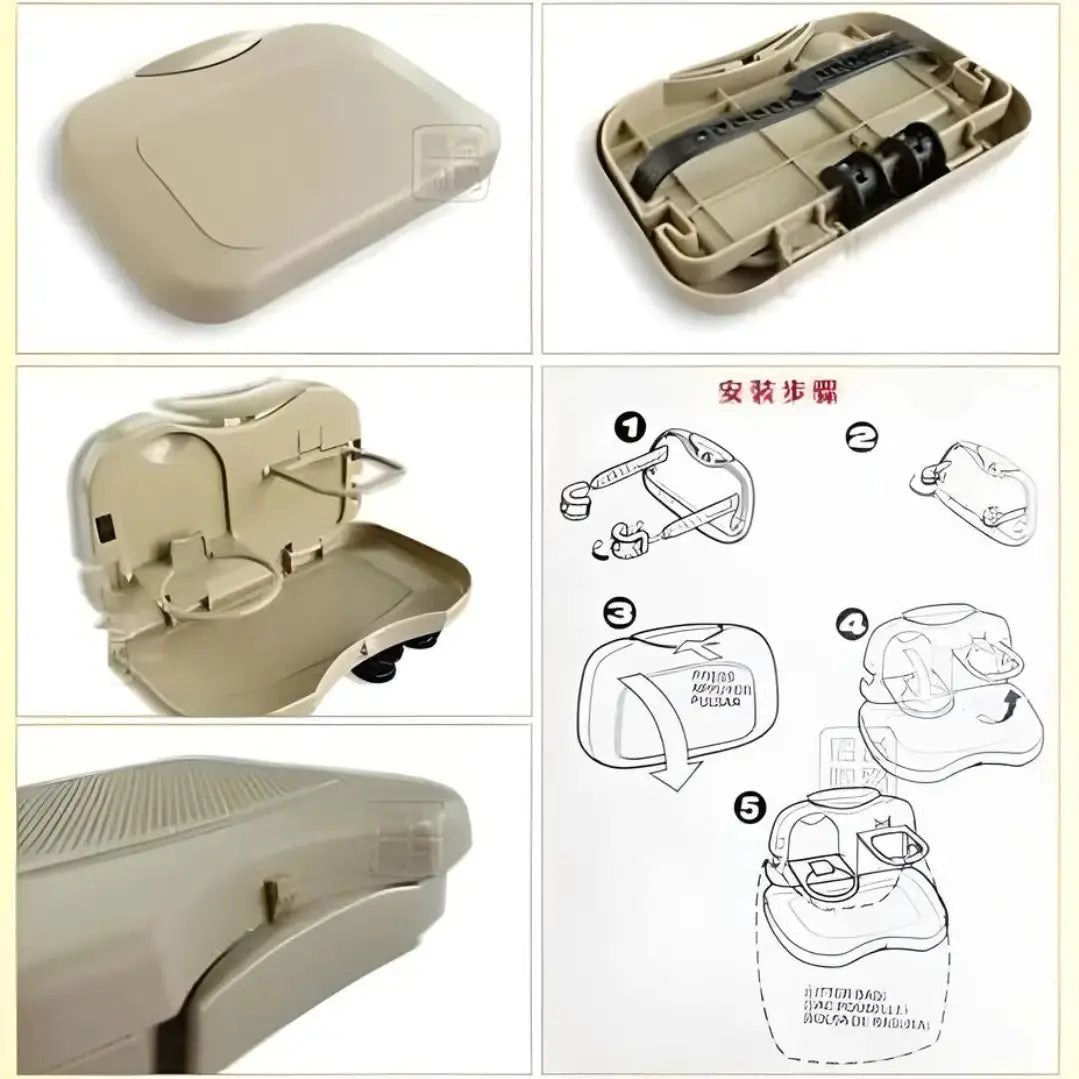 Portable Car Back Seat Tray