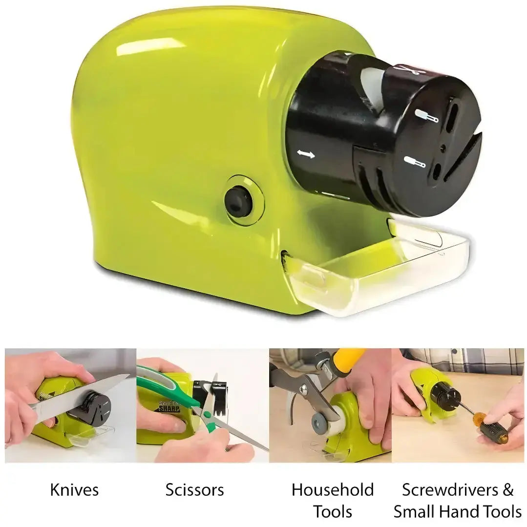 Knife Sharpener- Electric Motorized Rotating Knife Sharpener Roposo Clout