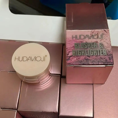 3 in 1 Face Blusher and Highlighter