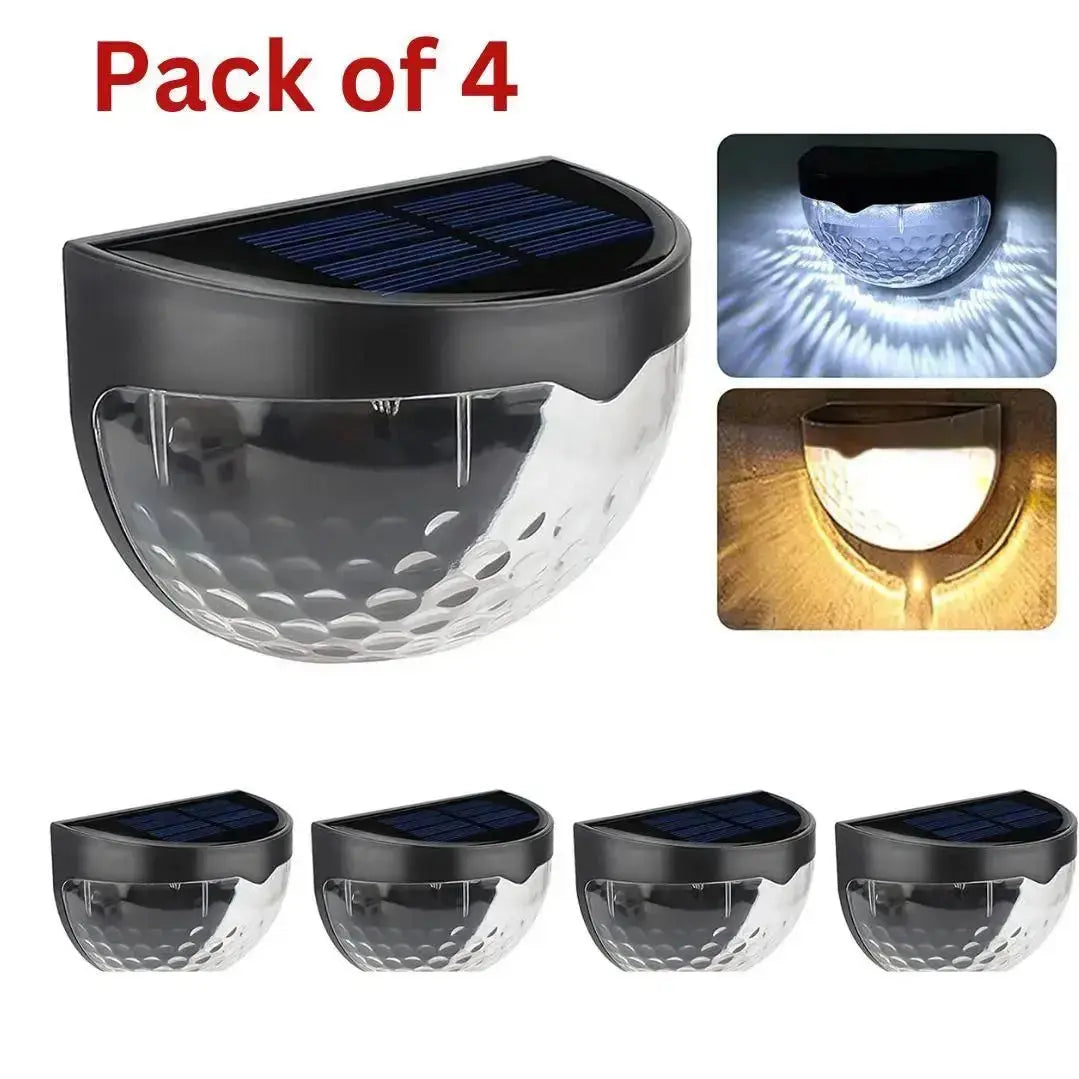 Solar Light - Solar Fence Lights (Pack of 4)