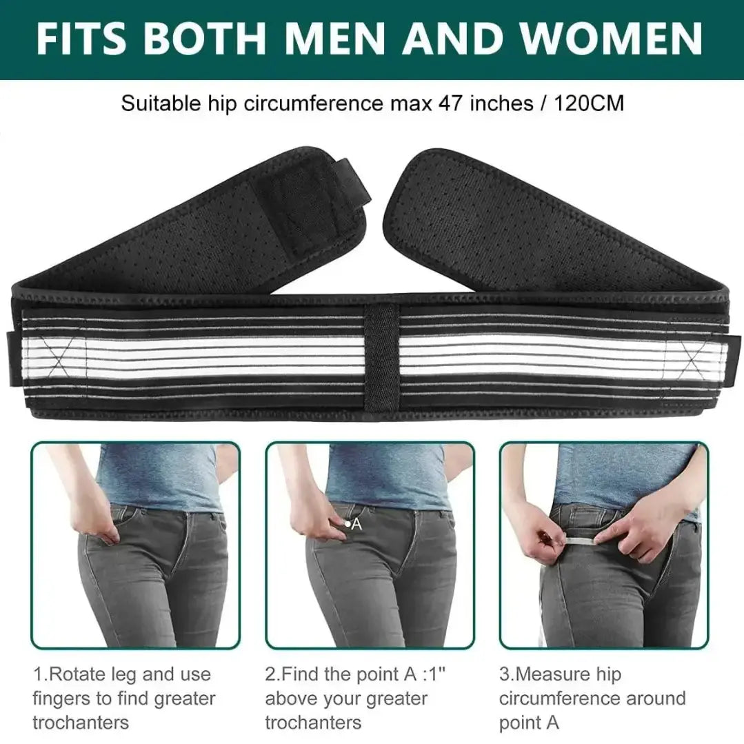 Lower Back Support Belt for Men and Women