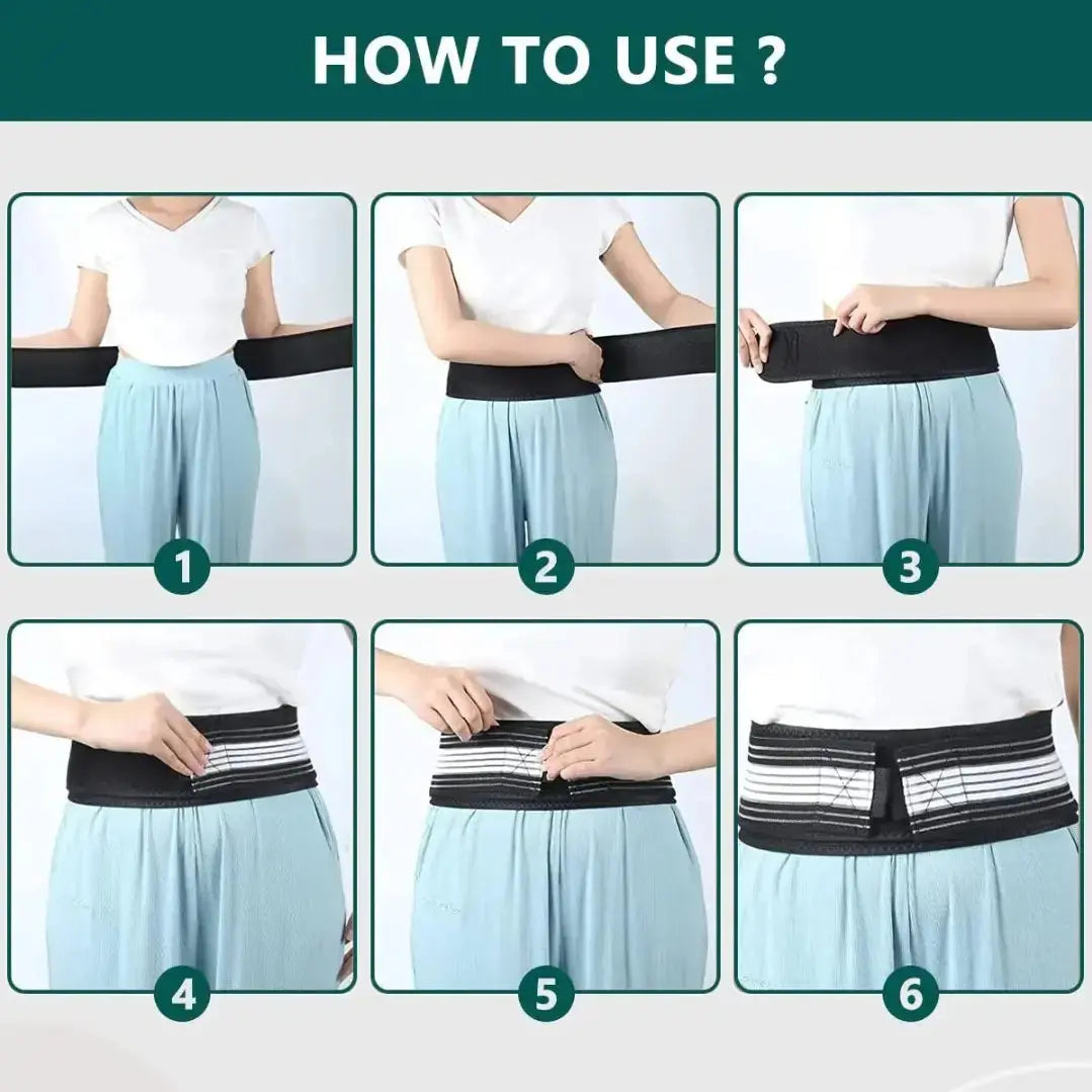 Lower Back Support Belt for Men and Women