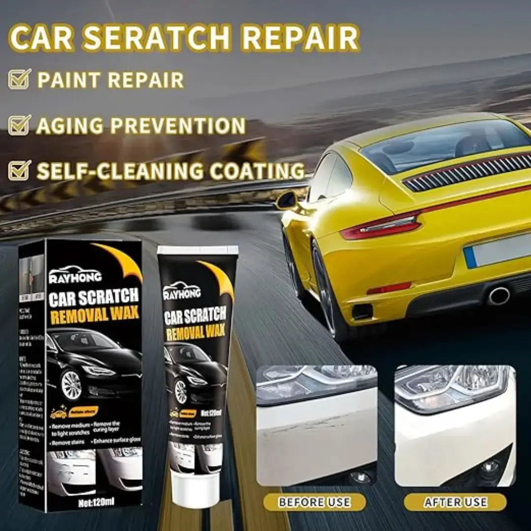 Car Scratch Remover - Car Scratch Removal Wax 120ml (Pack of 2)