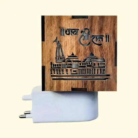 Kapoor Dani | 3-in-1 Ayodhya Ram Mandir Aroma Burner & Night lamp