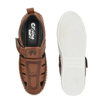 Rising Wolf Mens Synthetic Casual Sandals for Men