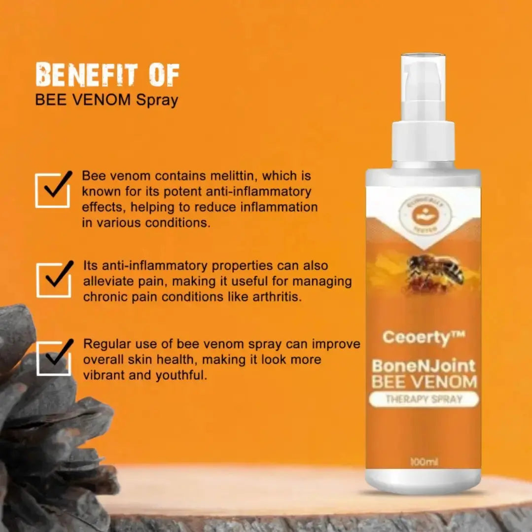 Pain Relief Spray - Bee Venom Joint and Bone Therapy Spray 100ml (pack of 2)