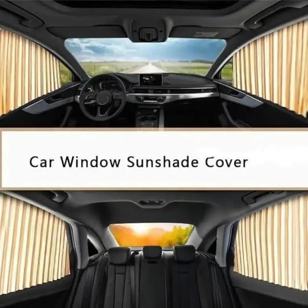 Car Sun Shade - Car Thermal Magnetic Window Sunshield 4 Pcs