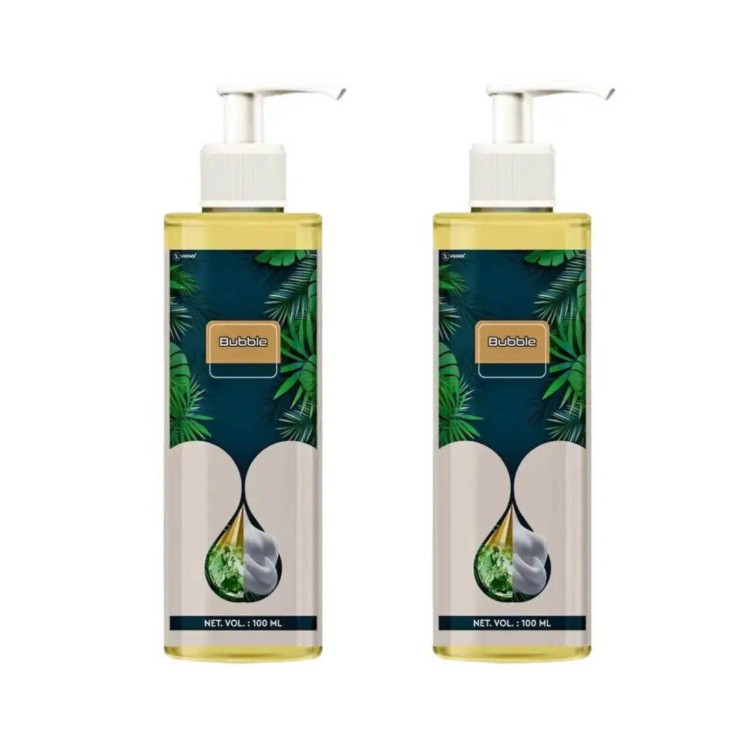 Hair Colour Shampoo - Natural Plant Bubble Hair Dye (Black Dye) 100ml (Pack of 2)