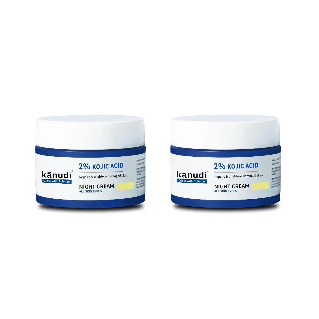 Kojic Acid Cream - Kanudi Night Cream 50g (Pack of 2)